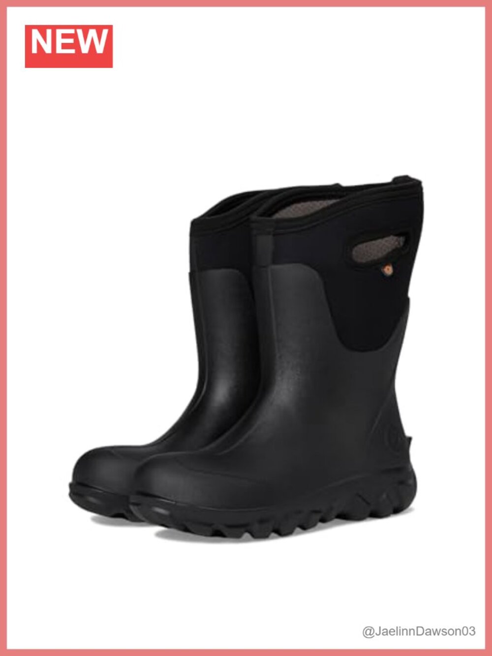 Waterproof Seamless Rain Boots with BioGrip Soles